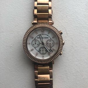 Michael Kors Rose Gold Watch